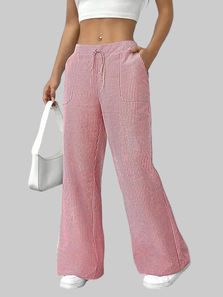 Dominique | Pantalones Cómodos de Pierna Ancha