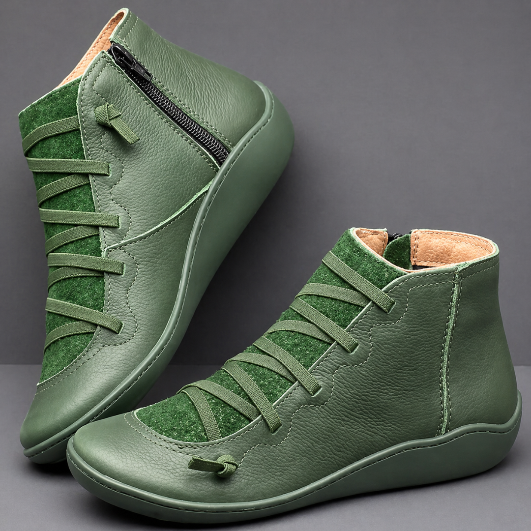 Laila | Botas Cómodas de Caña Ancha
