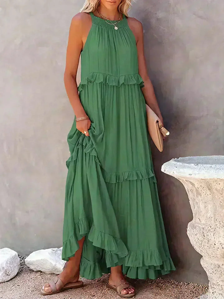 Aneta | Vestido elegante sin mangas
