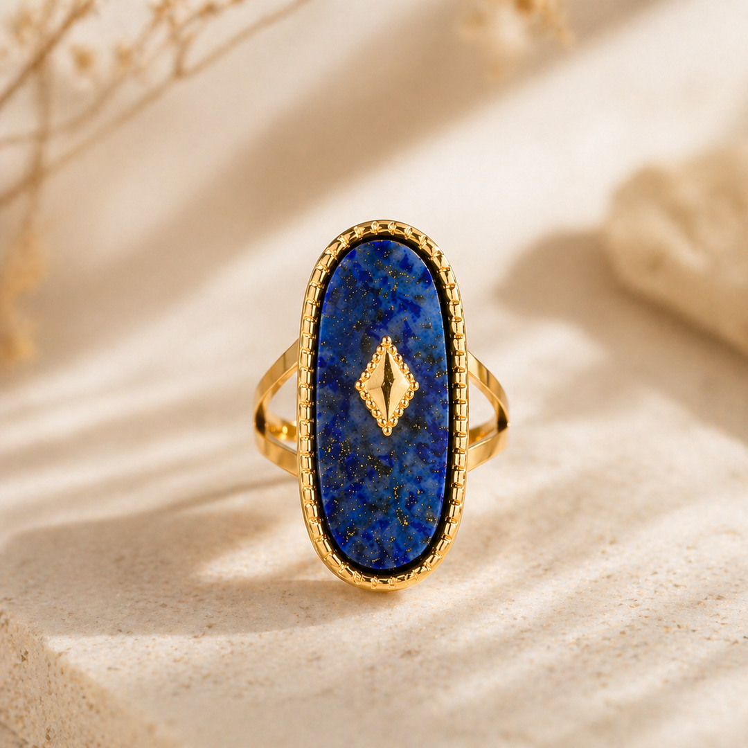 Anillo Amuleto | Lapislázuli