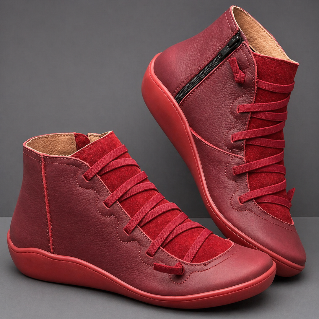 Laila | Botas Cómodas de Caña Ancha