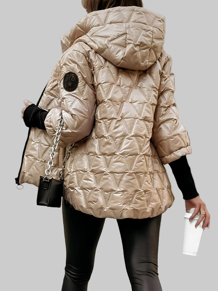 Felicia | Abrigo de invierno con capucha elegante