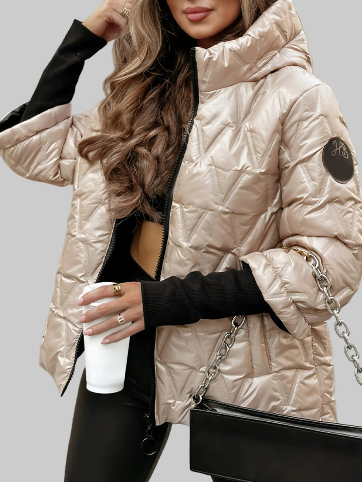 Felicia | Abrigo de invierno con capucha elegante