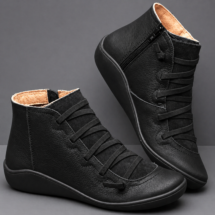 Laila | Botas Cómodas de Caña Ancha