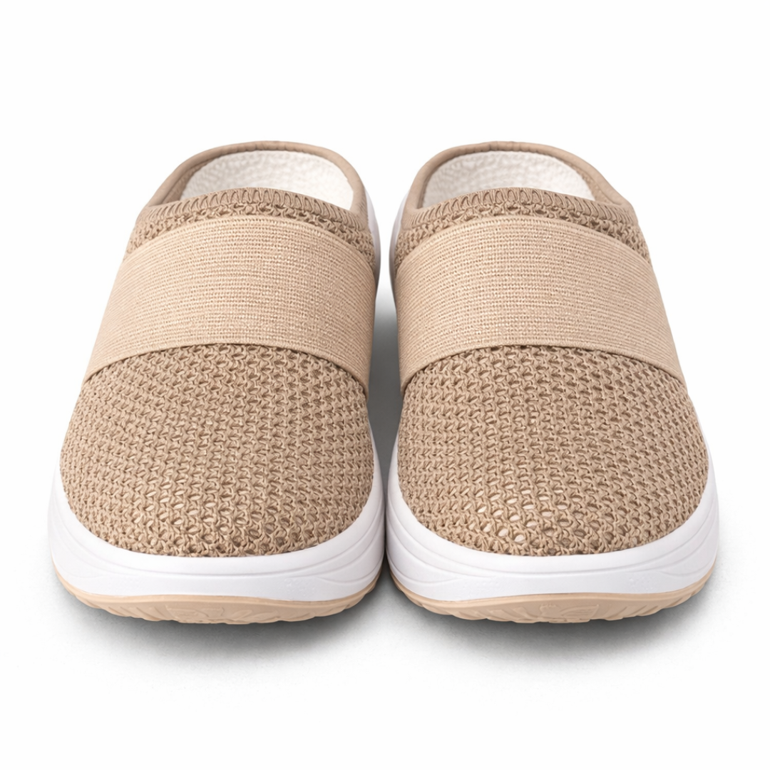 Ella | Zueco ortopédico transpirable sin cordones