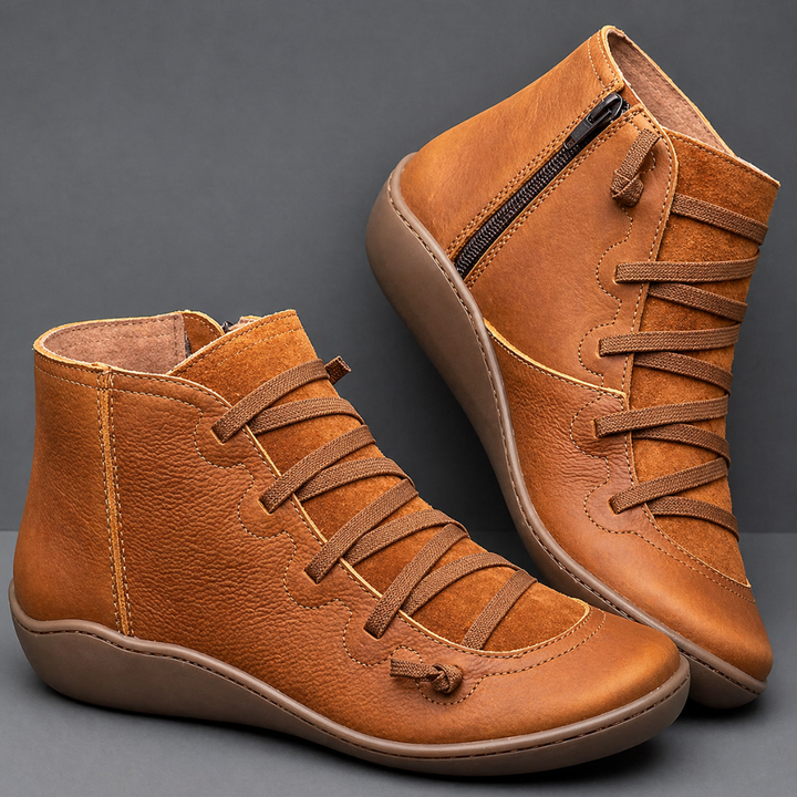 Laila | Botas Cómodas de Caña Ancha