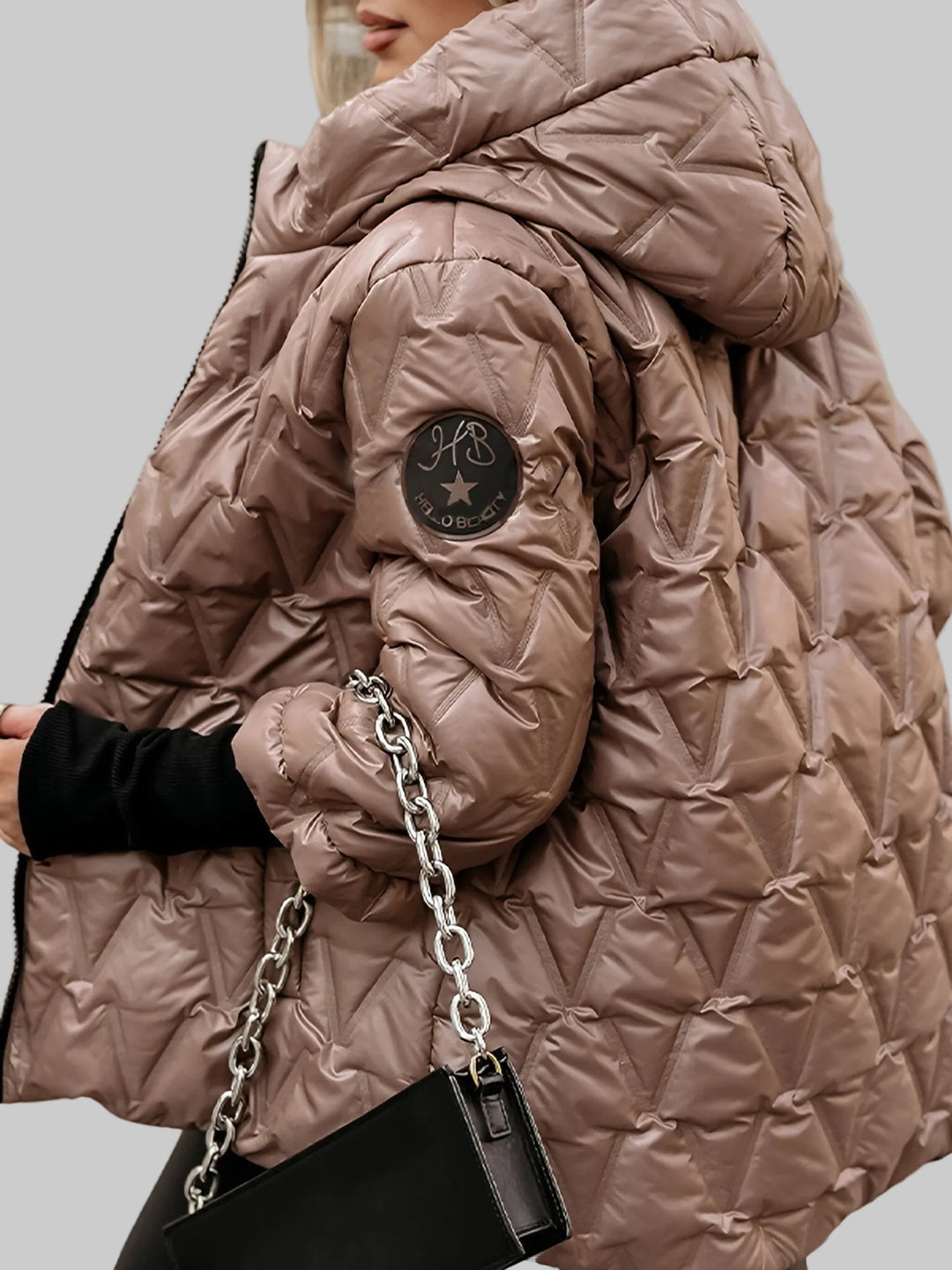 Felicia | Abrigo de invierno con capucha elegante