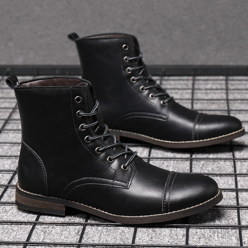 Klaudiusz | Botines de Piel Genuina