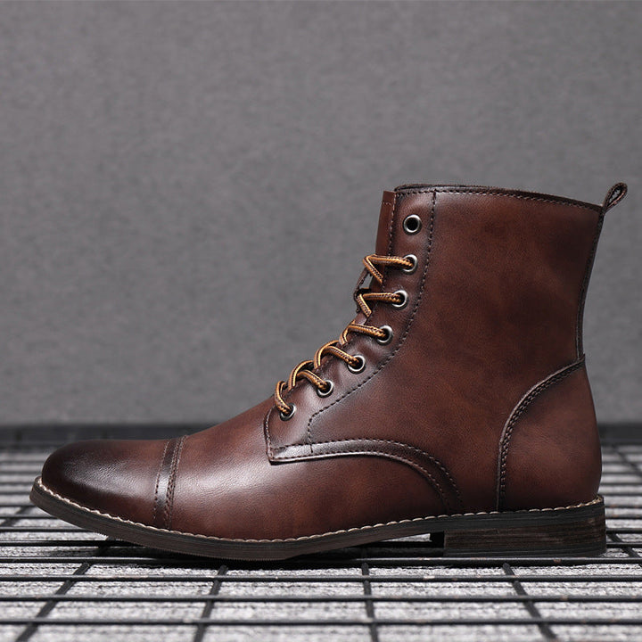 Klaudiusz | Botines de Piel Genuina