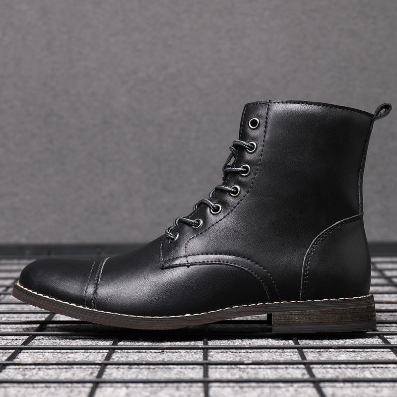 Klaudiusz | Botines de Piel Genuina