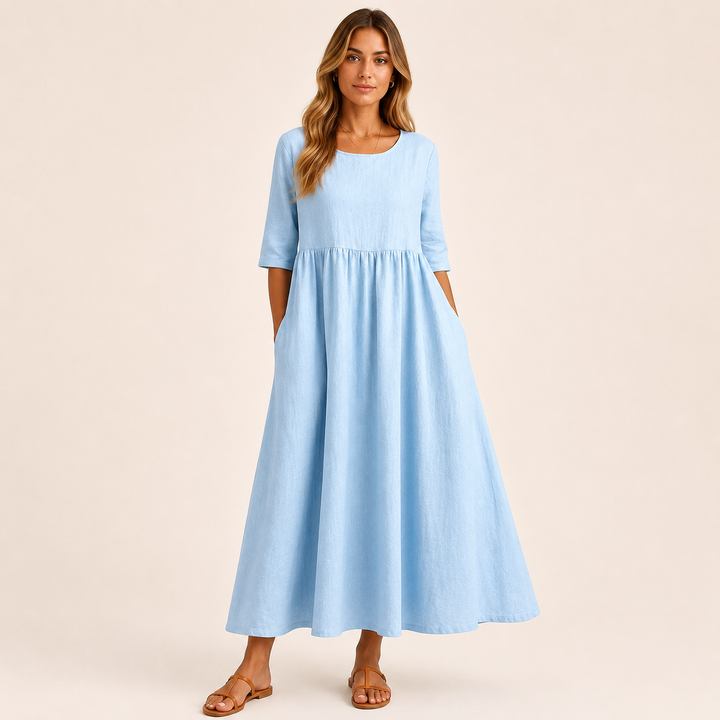 Katy | Vestido de Lino