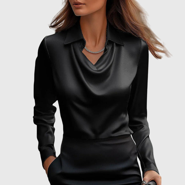 Mirela | Blusa Plisada con Lúrex