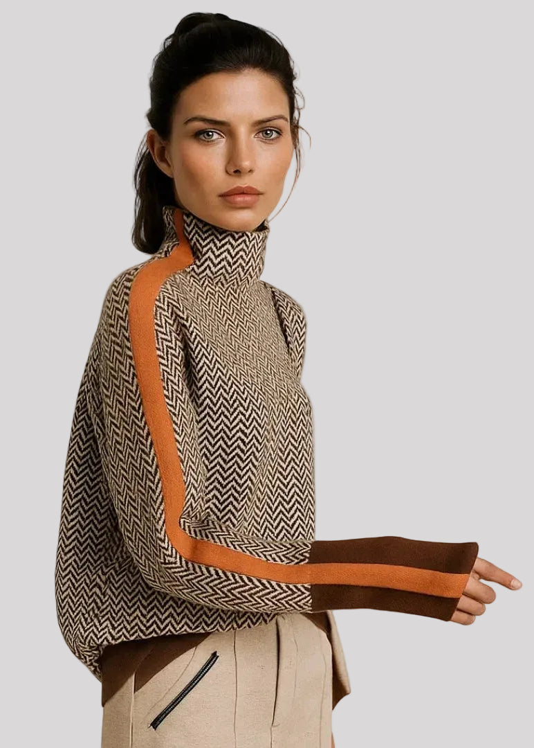 Elin | Suéter de cuello alto