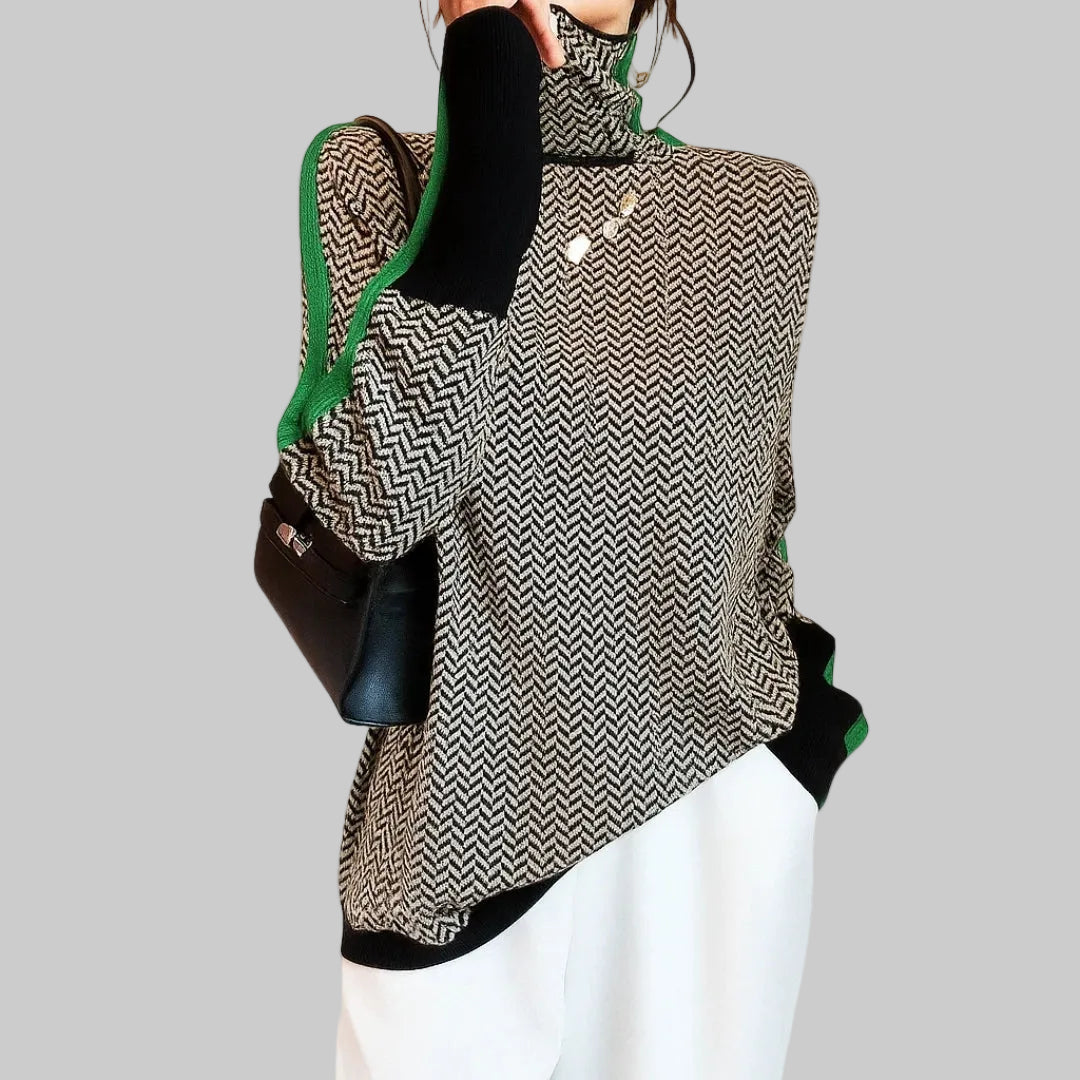 Elin | Suéter de cuello alto