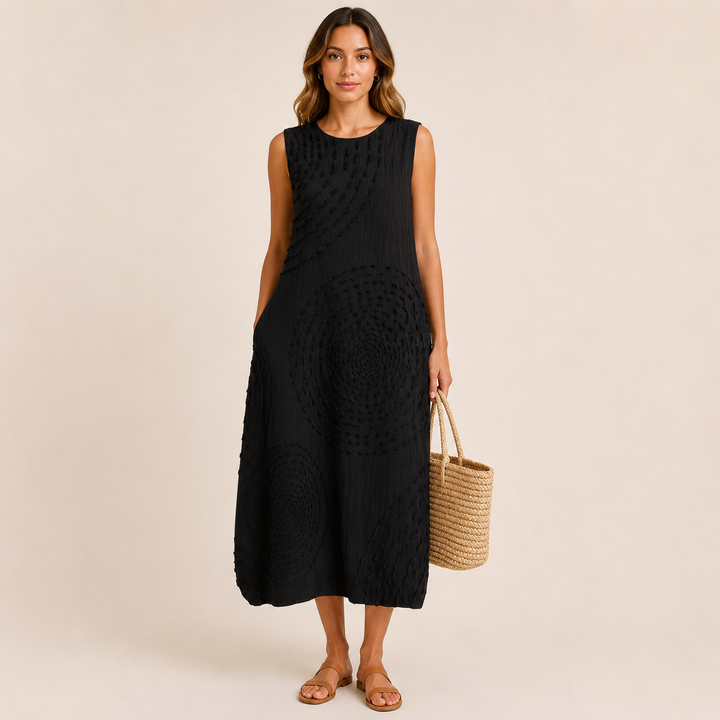 Elara | Vestido Casual Estampado