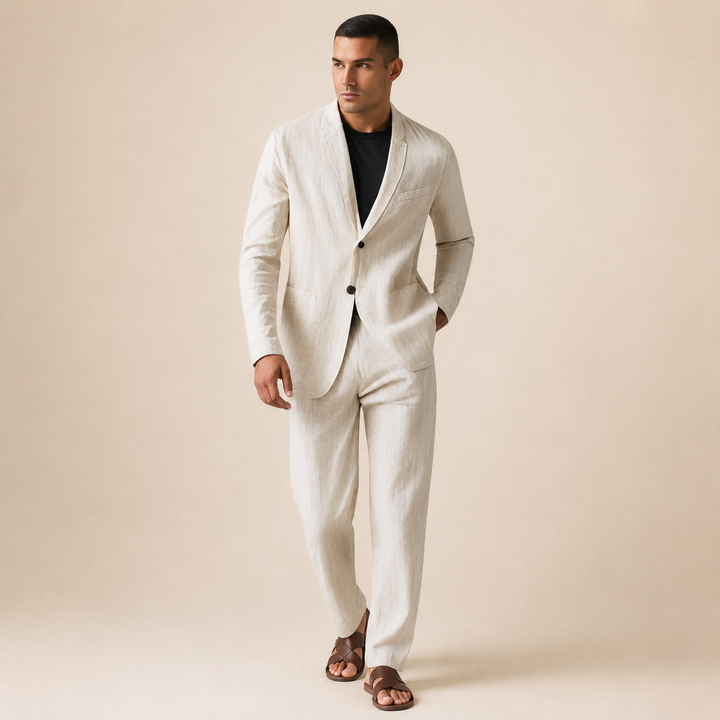 Ferenc | Conjunto de lino elegante