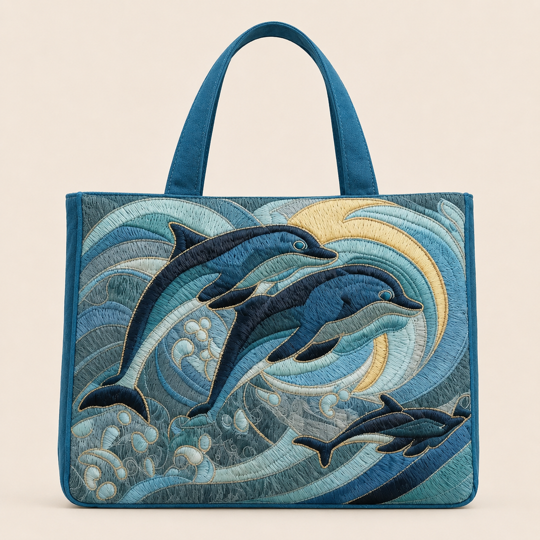 Delfín Oceánico | Bolso Artesanal