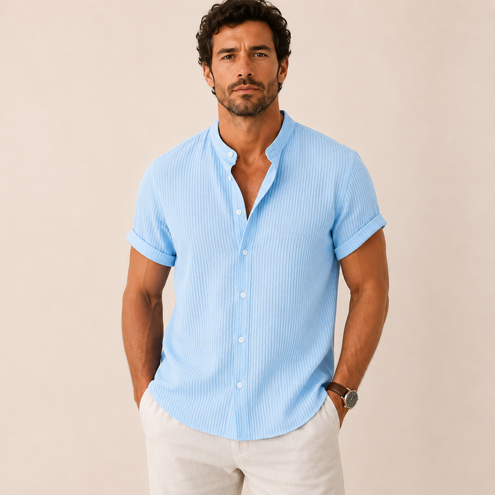Drazek | Camisa de cuello alto para hombre