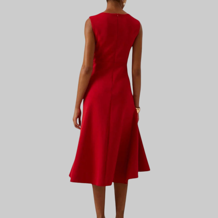 Juliette | Vestido Midi Drapeado