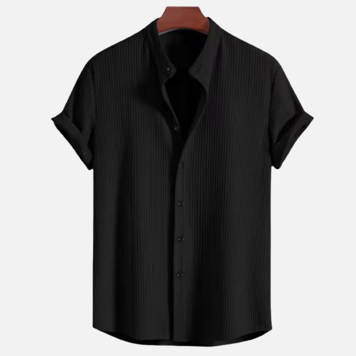 Camisa de hombre | Estilo veraniego acanalado