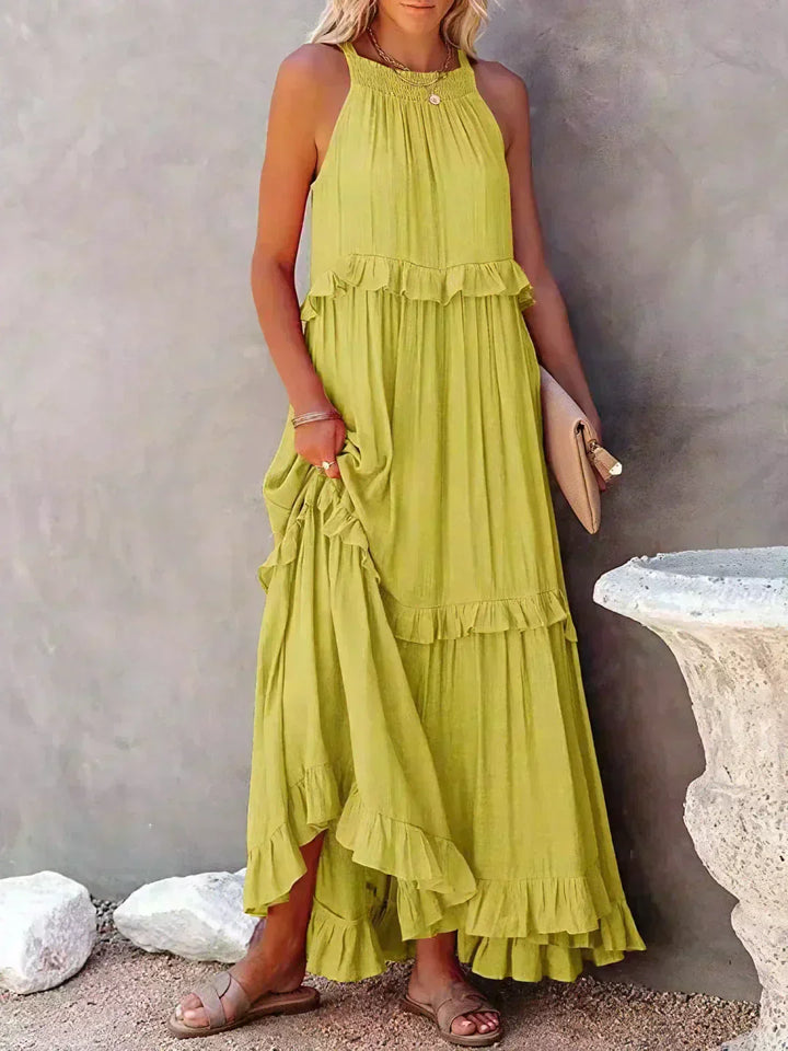 Aneta | Vestido elegante sin mangas