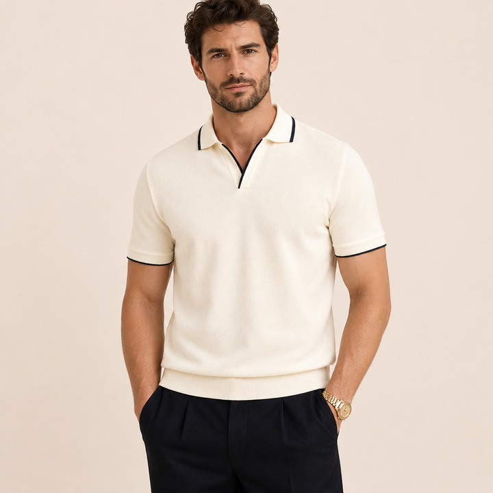 Polo para hombre | Con detalles en contraste