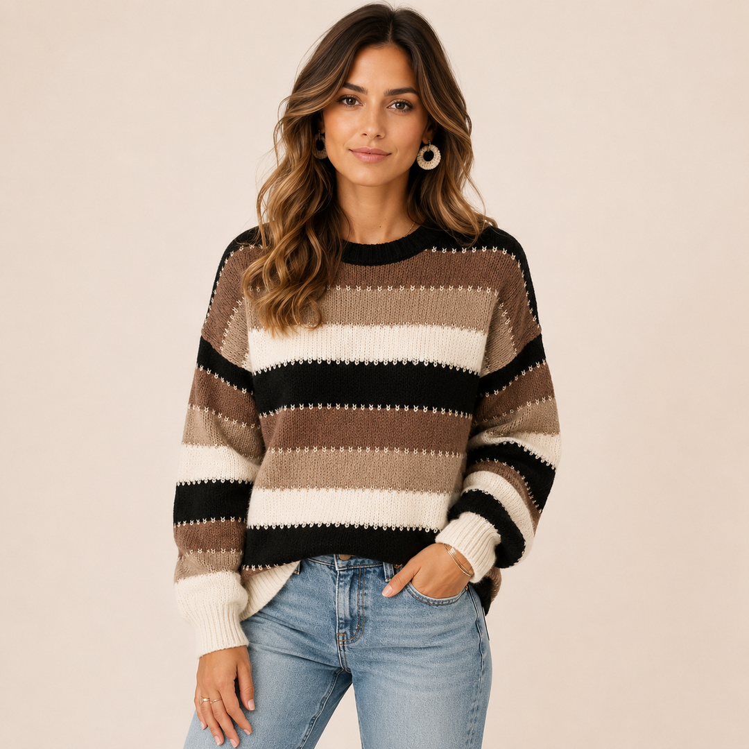 Ara | Cuello alto a rayas