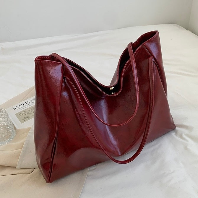 Amara | Bolso de mano de cuero retro
