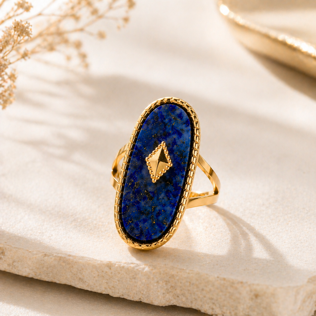 Anillo Amuleto | Lapislázuli