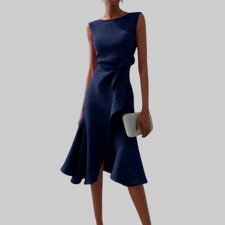 Juliette | Vestido Midi Drapeado