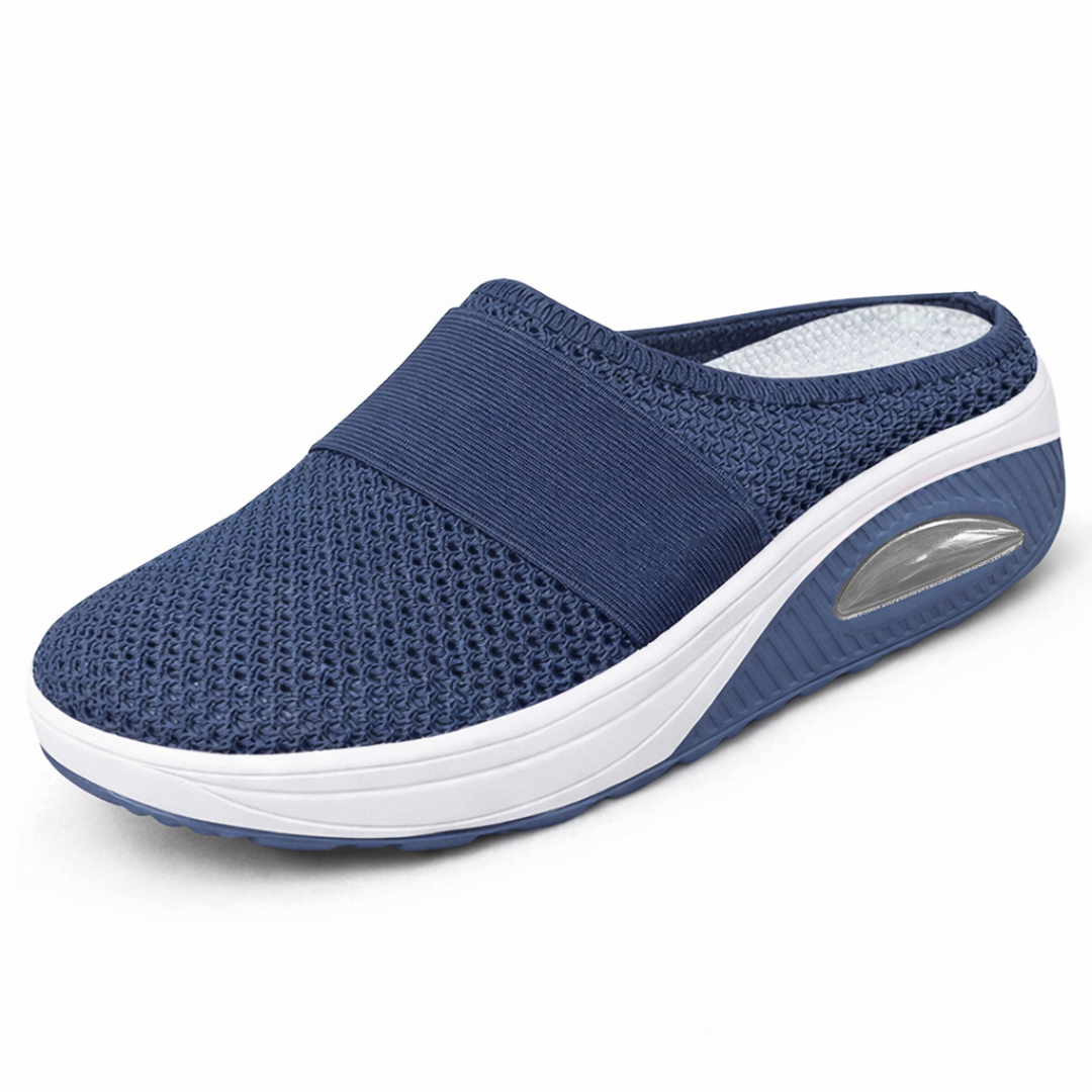 Ella | Zueco ortopédico transpirable sin cordones