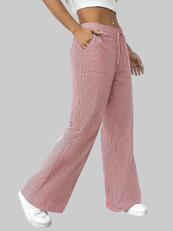 Dominique | Pantalones Cómodos de Pierna Ancha