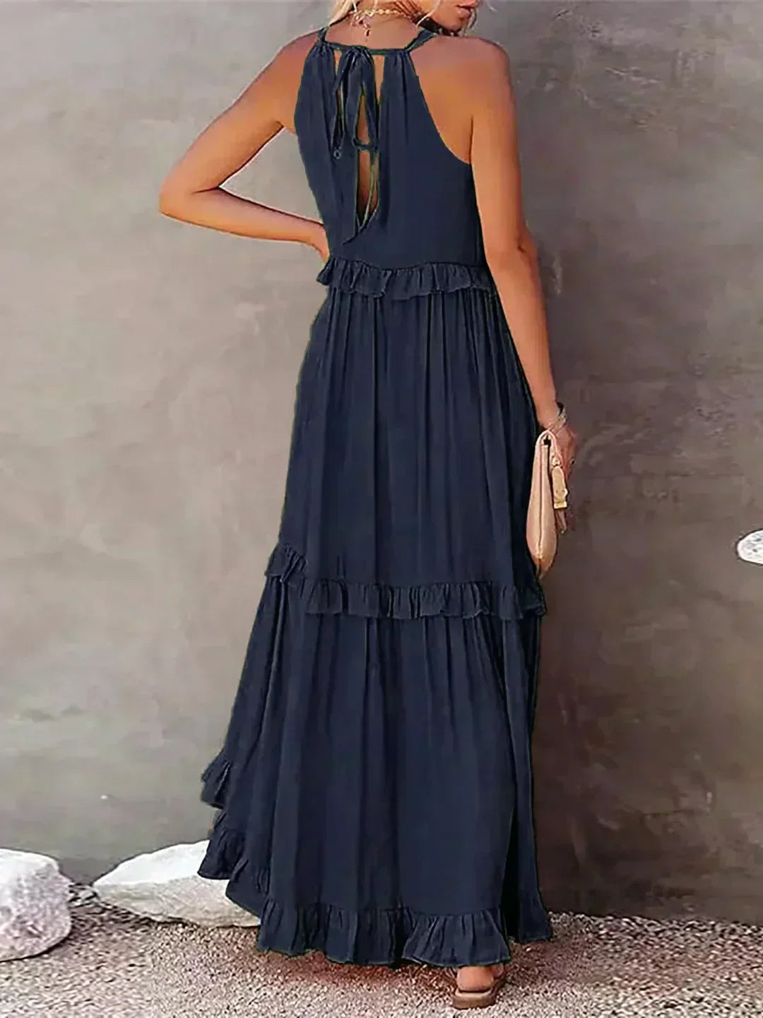Aneta | Vestido elegante sin mangas