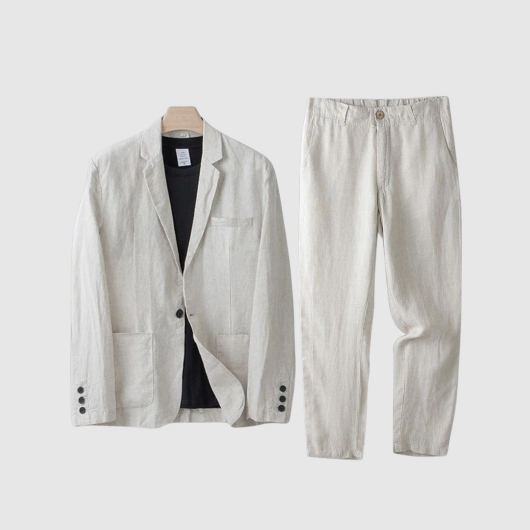 Ferenc | Conjunto de lino elegante