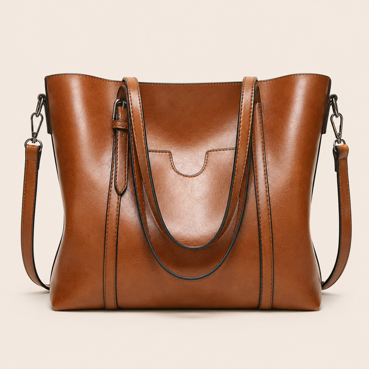 Clara | Bolso de Hombro de Cuero Elegante