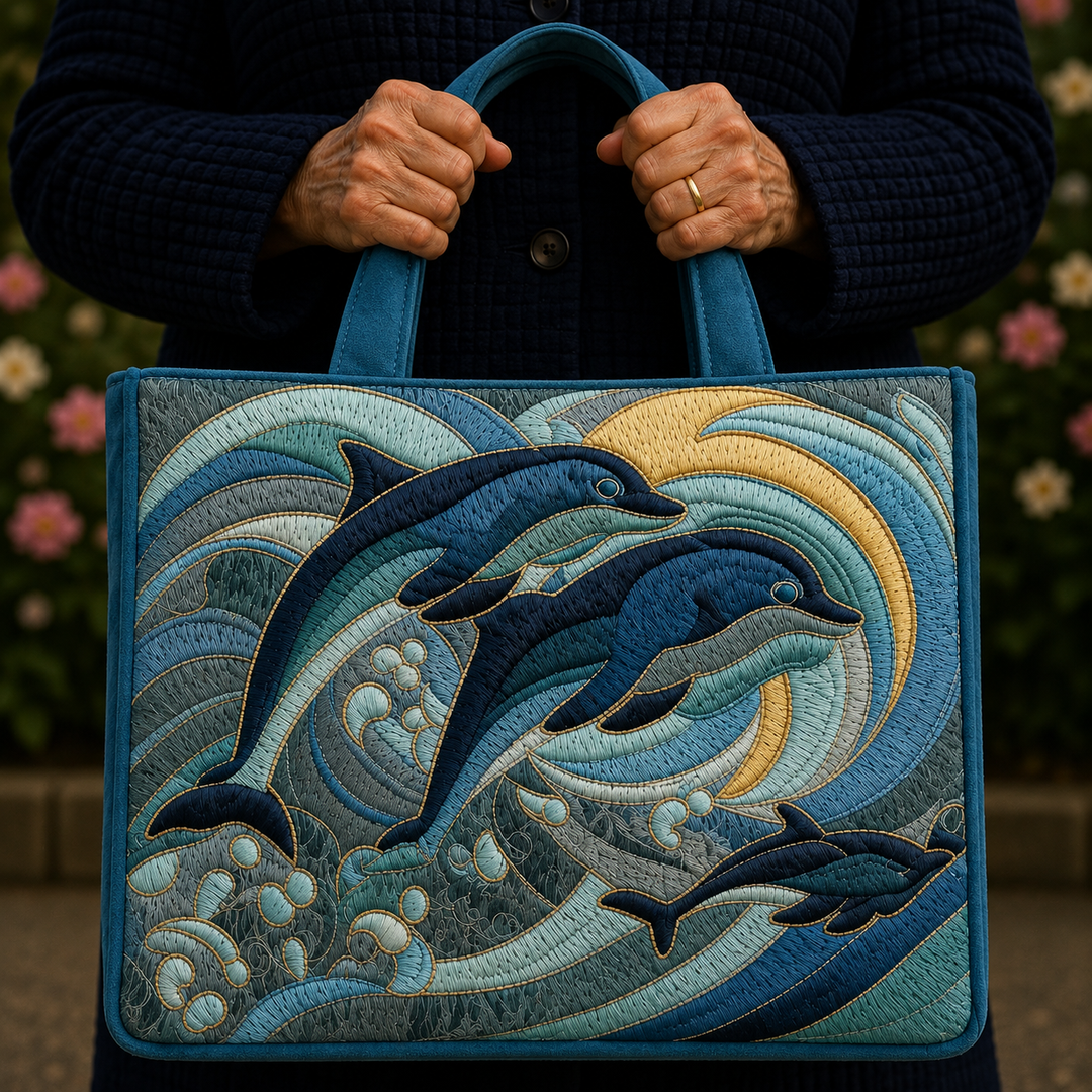 Delfín Oceánico | Bolso Artesanal
