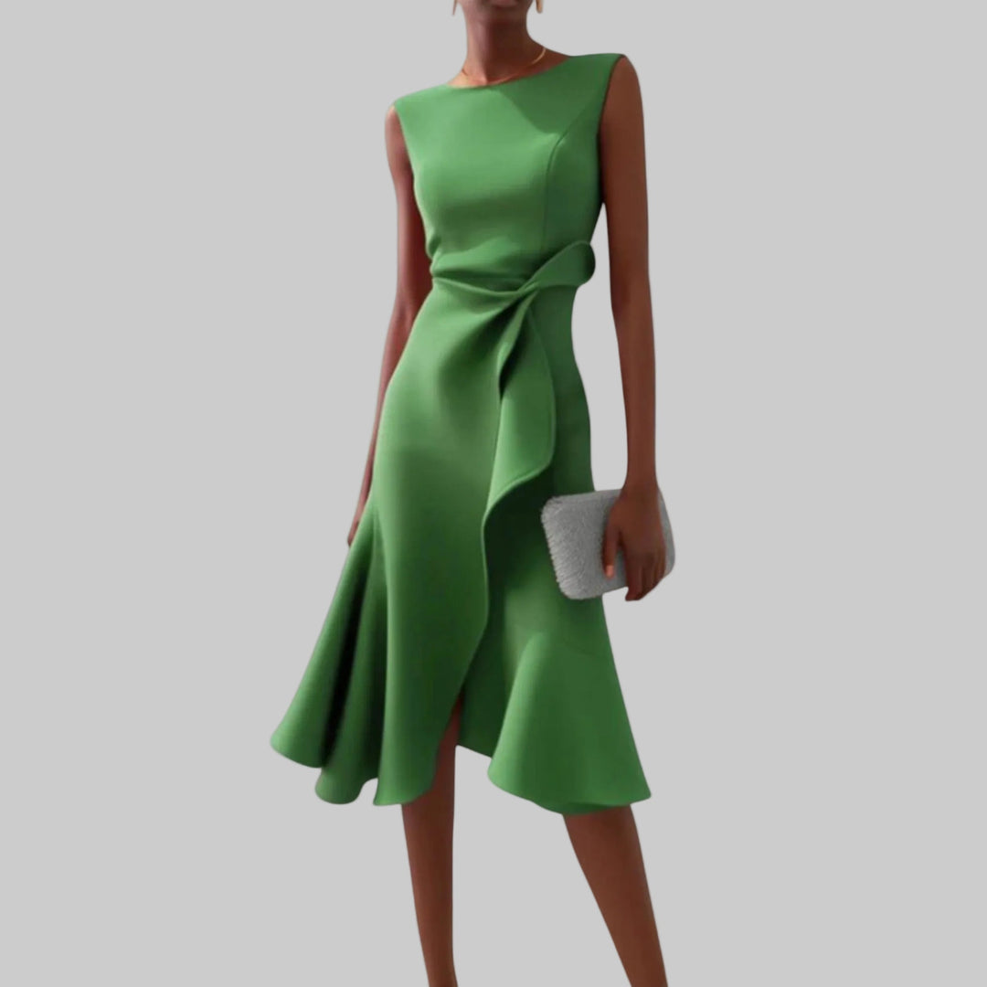 Juliette | Vestido Midi Drapeado