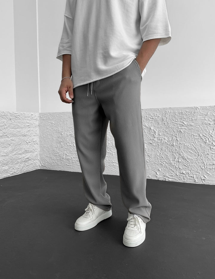 Żelisław | Pantalón holgado de canalé