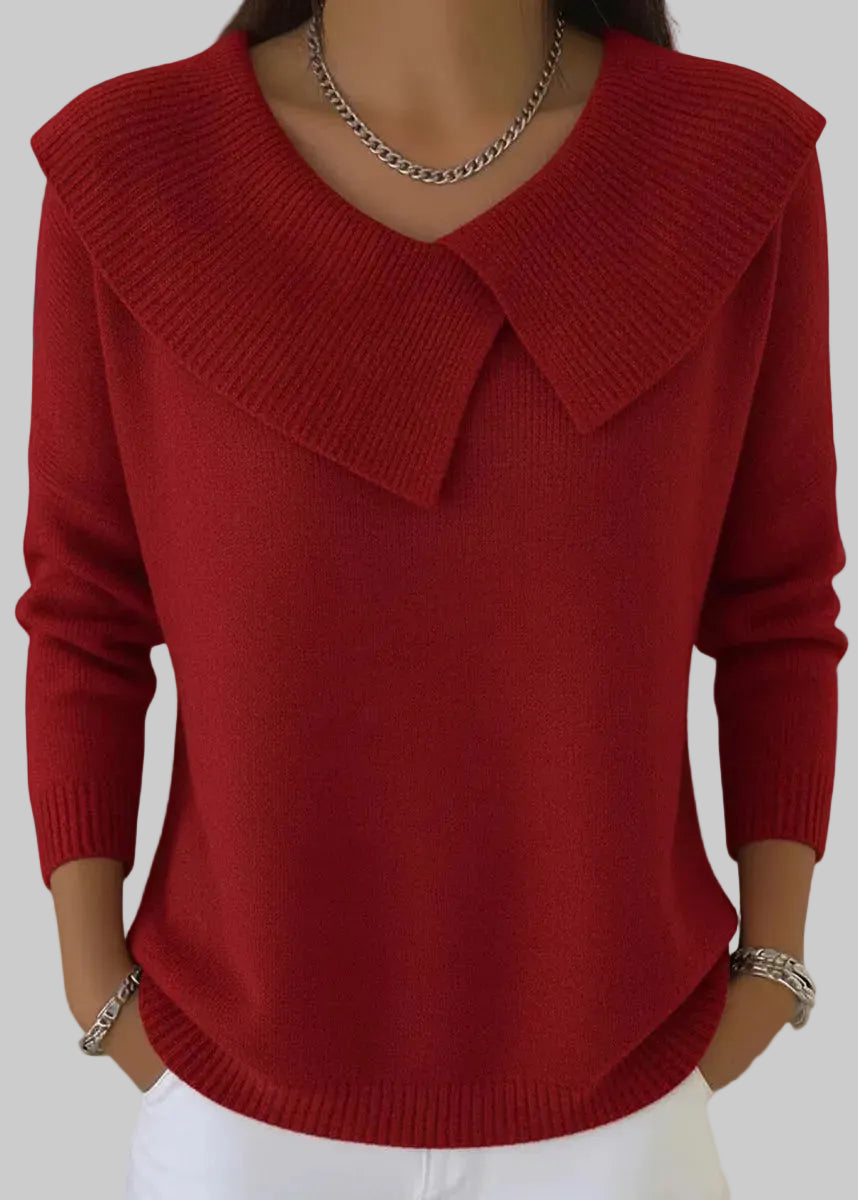 Sabrina | Sudadera con solapa para mujer