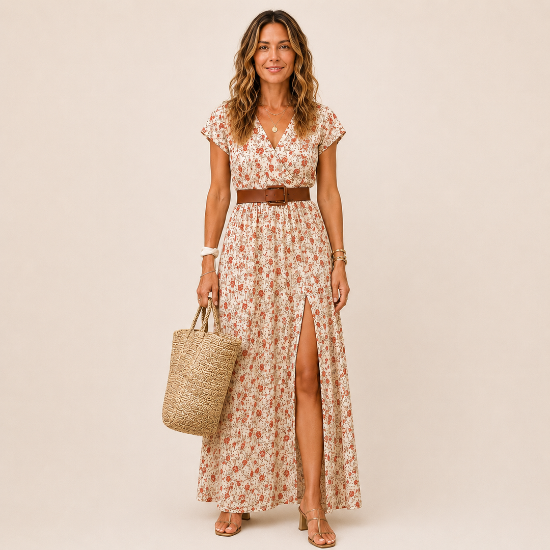 Sybella | Vestido Maxi Bohemio