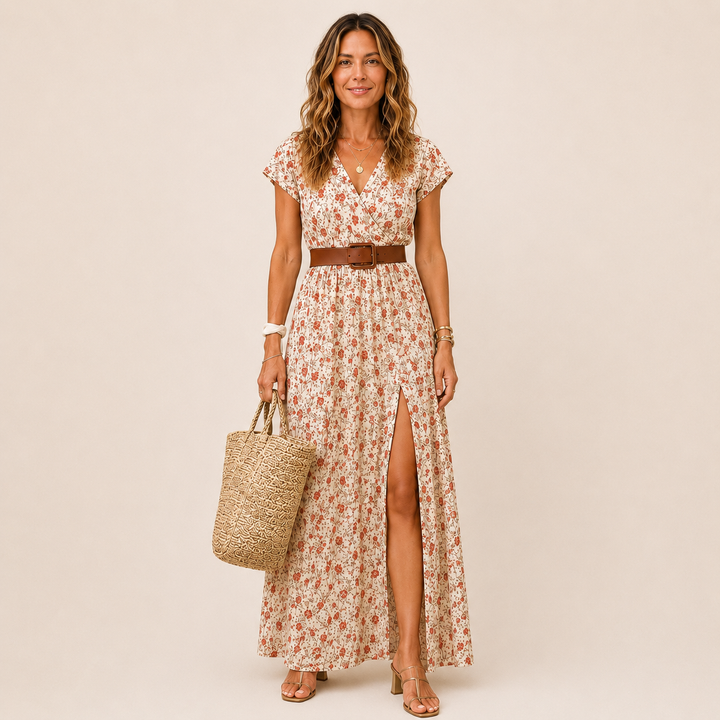 Sybella | Vestido Maxi Bohemio