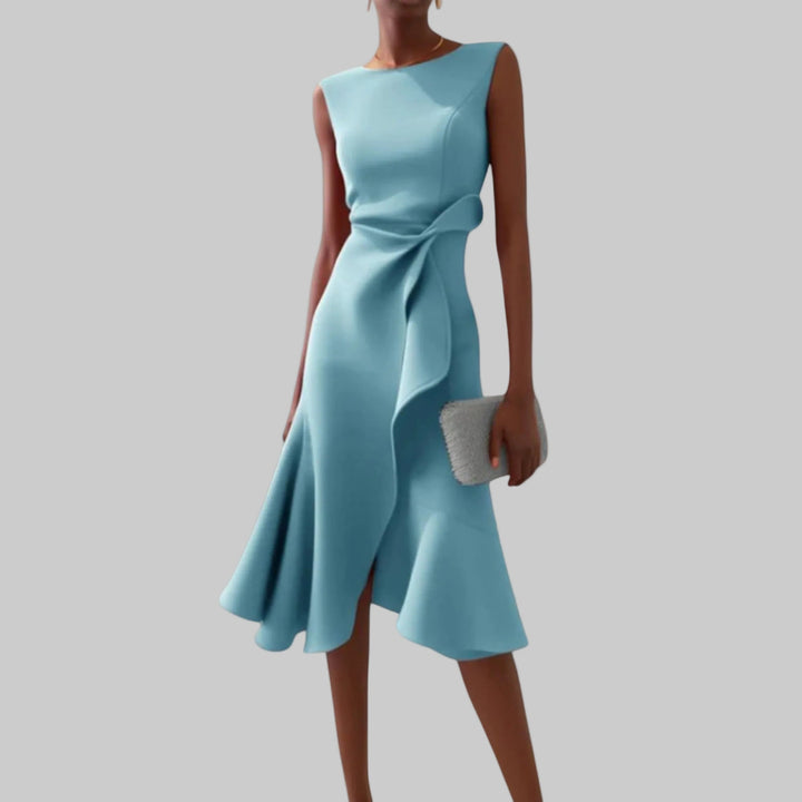 Juliette | Vestido Midi Drapeado