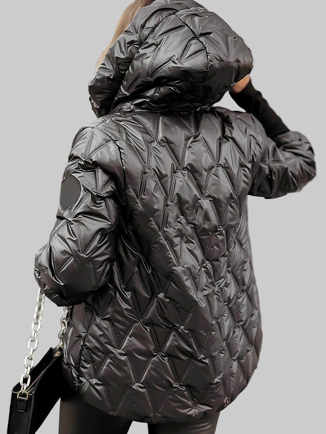 Felicia | Abrigo de invierno con capucha elegante