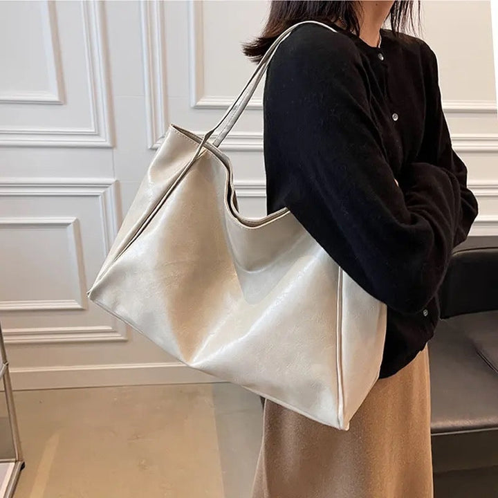 Amara | Bolso de mano de cuero retro