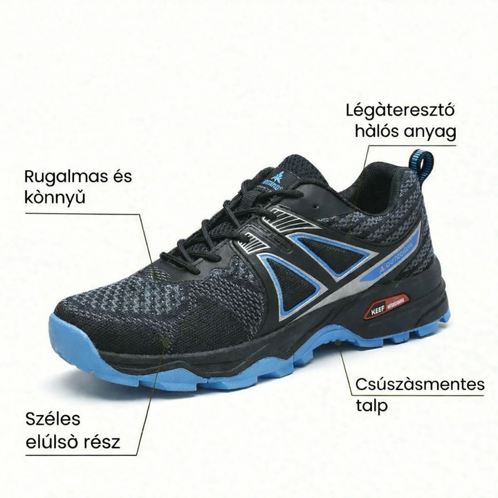 TrekPro | Zapatillas de Senderismo Ortopédicas Cómodas para Hombre