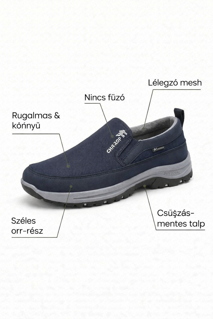 Rendell | Zapatillas de senderismo de diseño ortopédico