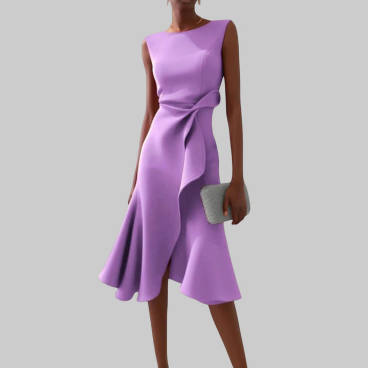 Juliette | Vestido Midi Drapeado