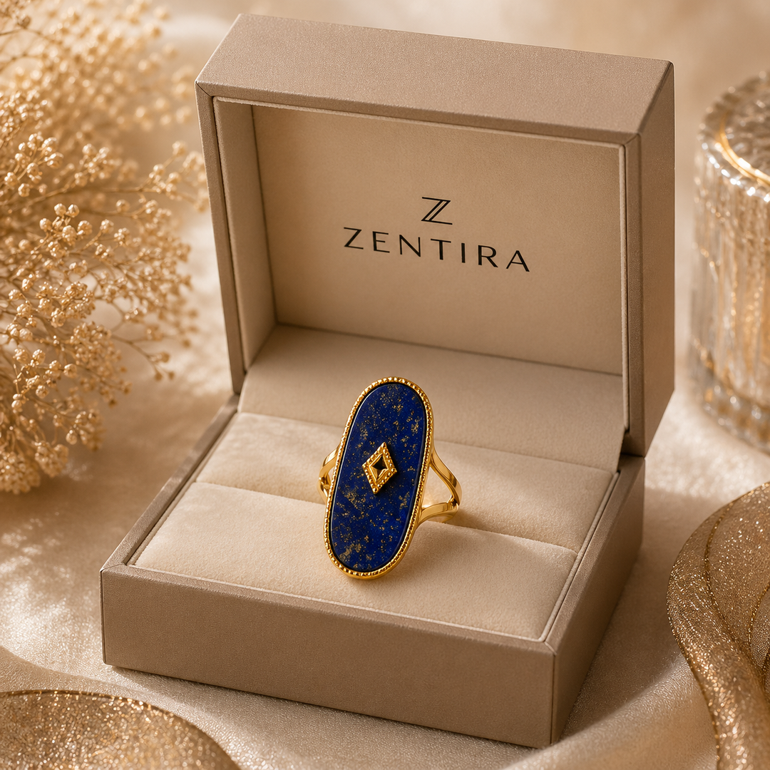 Anillo Amuleto | Lapislázuli