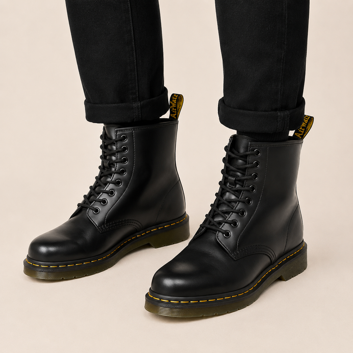 Jacek | Botines de cordones macizos