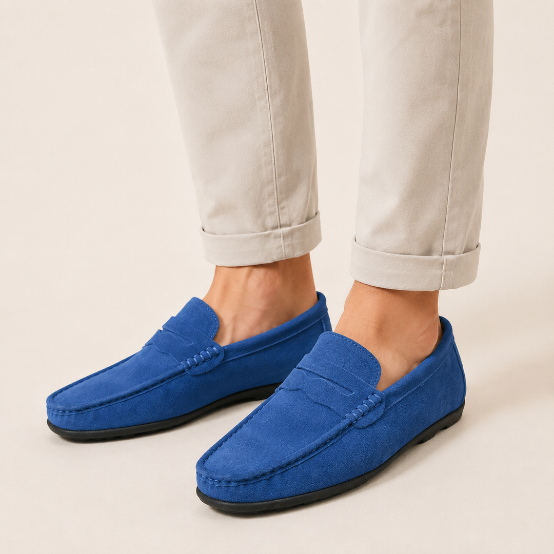 Cyprian | Mocasín de Terciopelo Suave